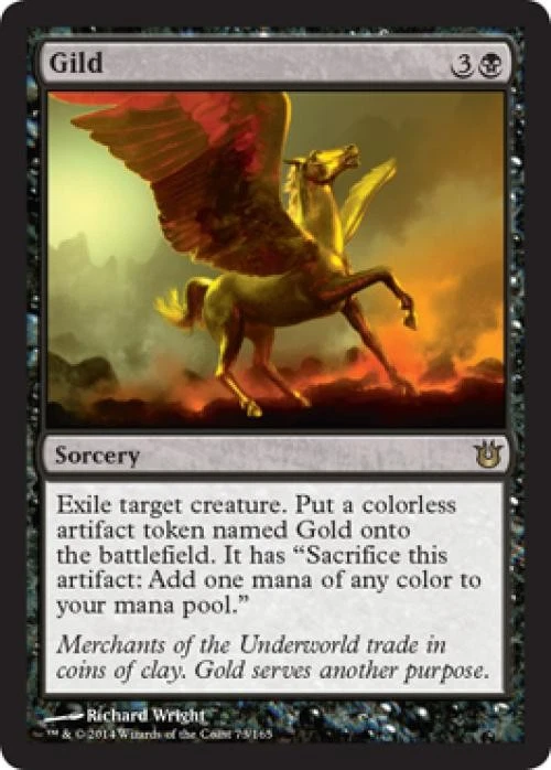 Gild -Foil Light Play MTG Born of the Gods - Image 1 of 1