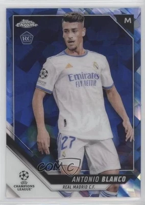 2021-22 Topps Chrome UCL Sapphire Edition Antonio Blanco #154 Rookie RC - Image 1 of 2