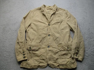 Gap Blazer Mens L Khaki 1969 Garment Dyed in Italy Unstructered Workwear Jacket - Image 1 of 4