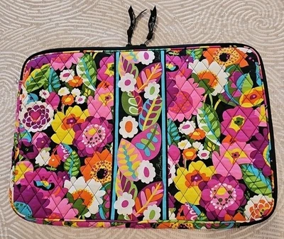 Vera Bradley Funda para Laptop Bolso 17"X12" VA VA BLOOM MULTICOLOR TROPICAL Foto 1 de 4