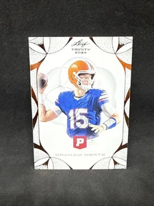 2024 Leaf Trinity Pristine Auction Bronze Foil Graham Mertz #44 - Picture 1 of 2