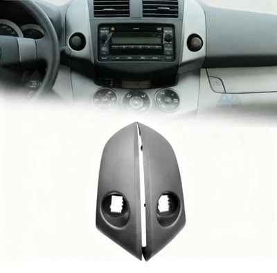 Repuesto de cubierta de panel de instrumentos central para tablero de auto apto para Toyota Rav4 2006-2012 Foto 1 de 4