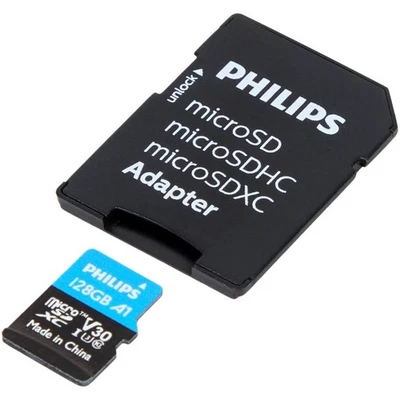Carte micro SD Philips 128 Go - Image 1 of 2