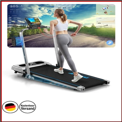 5-in-1 Laufband mit 9% Steigung | App-Verbunden | 12km/h Klappbar - Bild 1 von 4