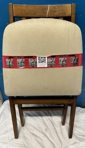 MECO STAKMORE Arts and Craft Folding Chair Fruitwood Finish - Picture 1 of 3