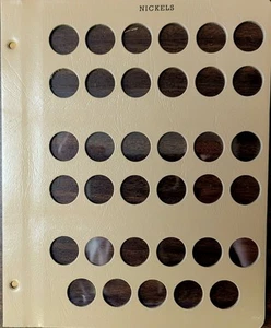 Dansco Nickel Page Brandneu 35 Anschlüsse. Hält US Nickels. Kostenloser Versand - Bild 1 von 1