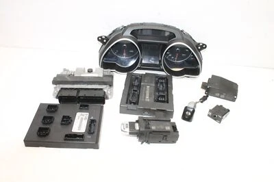 AUDI A5 Sportback 8TA 2.0 Tdi Motore ECU Set 03L906018HT Auto Diesel 105kw 2013 Foto 1 de 4