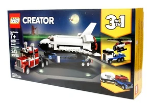 LEGO Creator 31091 Shuttle Transporter 3in1 Helicopter Truck Bed Car and Caravan - Picture 1 of 6