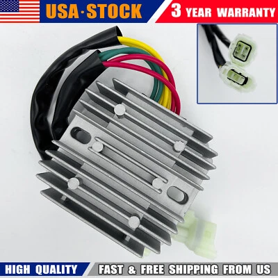 FOR 98-02 Suzuki Quadrunner 500 ATV LTF500F 500cc Voltage Regulator Rectifier US - Image 1 of 4