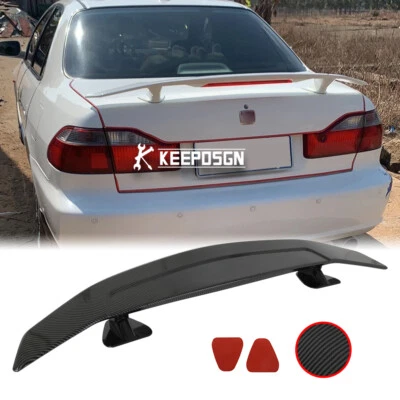 Alerón trasero 46" maletero GT difusor carbono aspecto Honda Accord 1997-2002 Foto 1 de 4