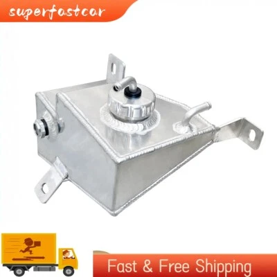 Tanque de transbordamento de líquido de arrefecimento de radiador de alumínio para Mazda Miata MX5 MX-5 1.6L 90-97 92 - Imagem 1 de 4