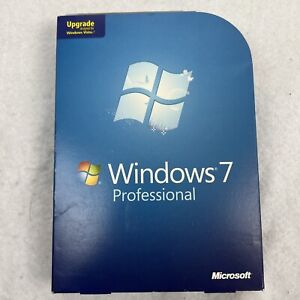 Microsoft Windows 7 Professional Upgrade 32 & 64 Bit DVDs RETAIL BOX