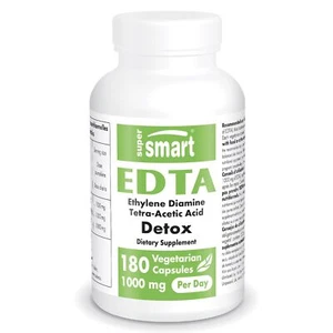 Supersmart - EDTA 1000mg per Day - Calcium Disodium EDTA Supplement | Non-GMO... - Picture 1 of 7