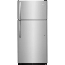 Frigidaire 18 cu. ft. Top Freezer Refrigertor in Stainless Steel