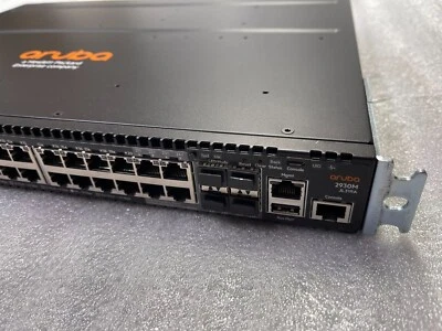 JL319A HPE Aruba 2930M 24G 1-slot L3 Gigabit Switch NO POWER SUPPLY USED - Image 1 of 3