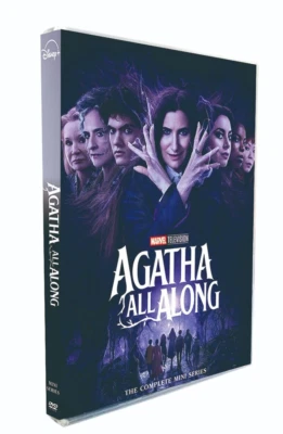 Marvel Agatha All Along 2024 Mini TV Series (DVD 3-Disc Box Set) US Seller