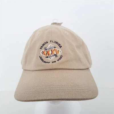 Tampa Florida Hat Cap Super Bowl XXXV 2001 NFL Logo New Embroidered Strapback - Image 1 of 4