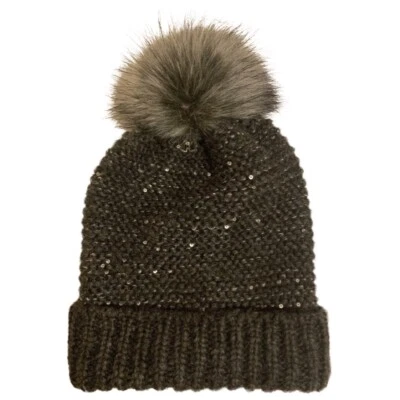 NUEVO MOSSIMO Sombrero de Invierno para Mujer Gris O/S Foto 1 de 3