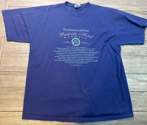The Legend Of The Ducks Peabody Hotel Memphis VTG Single Stitch T Shirt Size XL - Picture 1 of 5