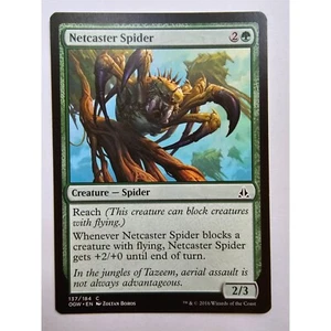 MTG Magic The Gathering Netcaster Spider Card 2016 Oath of the Gatewatch - Picture 1 of 2