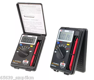 Victor VC921 3 3/4 Pocket Digital Multimeter Mini Tiny Small - Bild 1 von 4