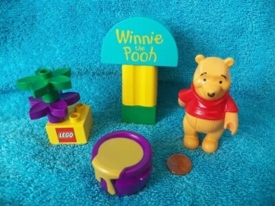 Lego Duplo Disney Winnie the Pooh's House #2981 Honeypot Complete set 8pc loose - Image 1 of 4