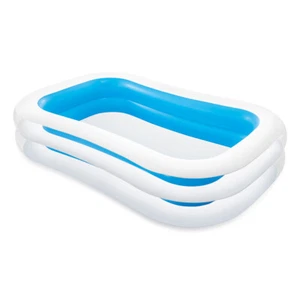 Intex 262x175cm Outdoor/Patio Inflatable Kids/Family Rectangular Swim Pool 6y+ - Picture 1 of 2