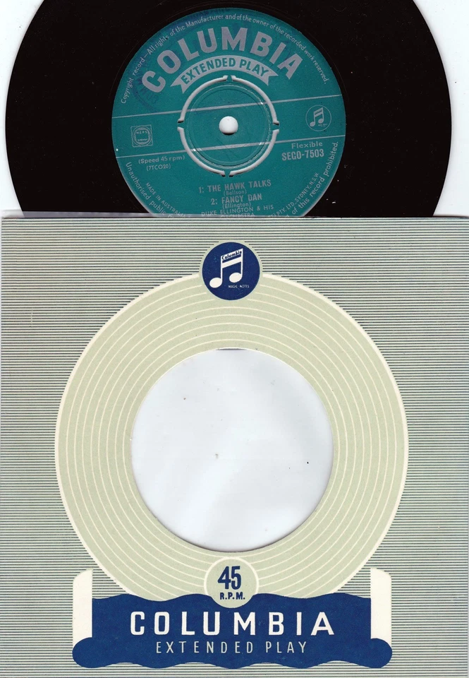 Duke Ellington & His Orchestra ORIG OZ ST EP VG+ 55 Columbia SEGO7503 Jazz Swing - Image 1 of 1
