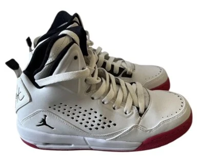 Nike Air Jordan Talla 5.5Y SC-3 GG Blanco/Negro-Rosa Vivo 630611-109 Niña/niño Foto 1 de 4