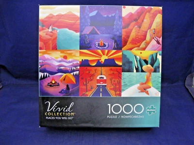 PUZZLE BÚFALO COLECCIÓN VÍVIDA - LUGARES A LOS QUE IRÁS 1000 PIEZAS 26,75X19,75 Foto 1 de 4