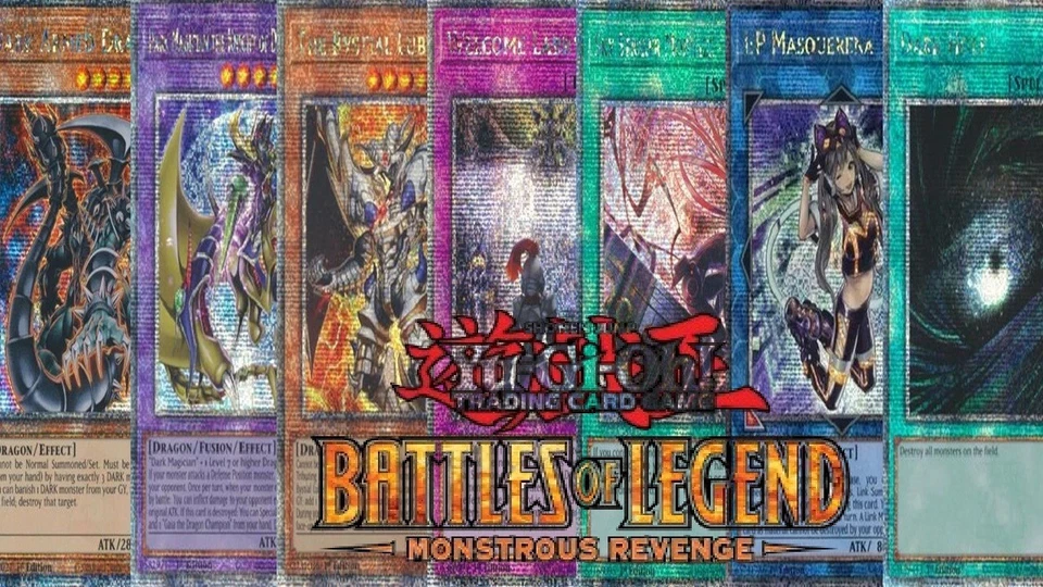Yugioh Battles of Legend Monstrous Revenge BLMR Quarter Century Secret Rare MINT - Bild 1 von 1