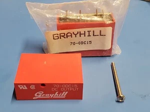 RELÉ MÓDULO DE SALIDA CC GRAYHILL 70-ODC15 - STOCK EN EE. UU. ENVÍO RÁPIDO - Imagen 1 de 1