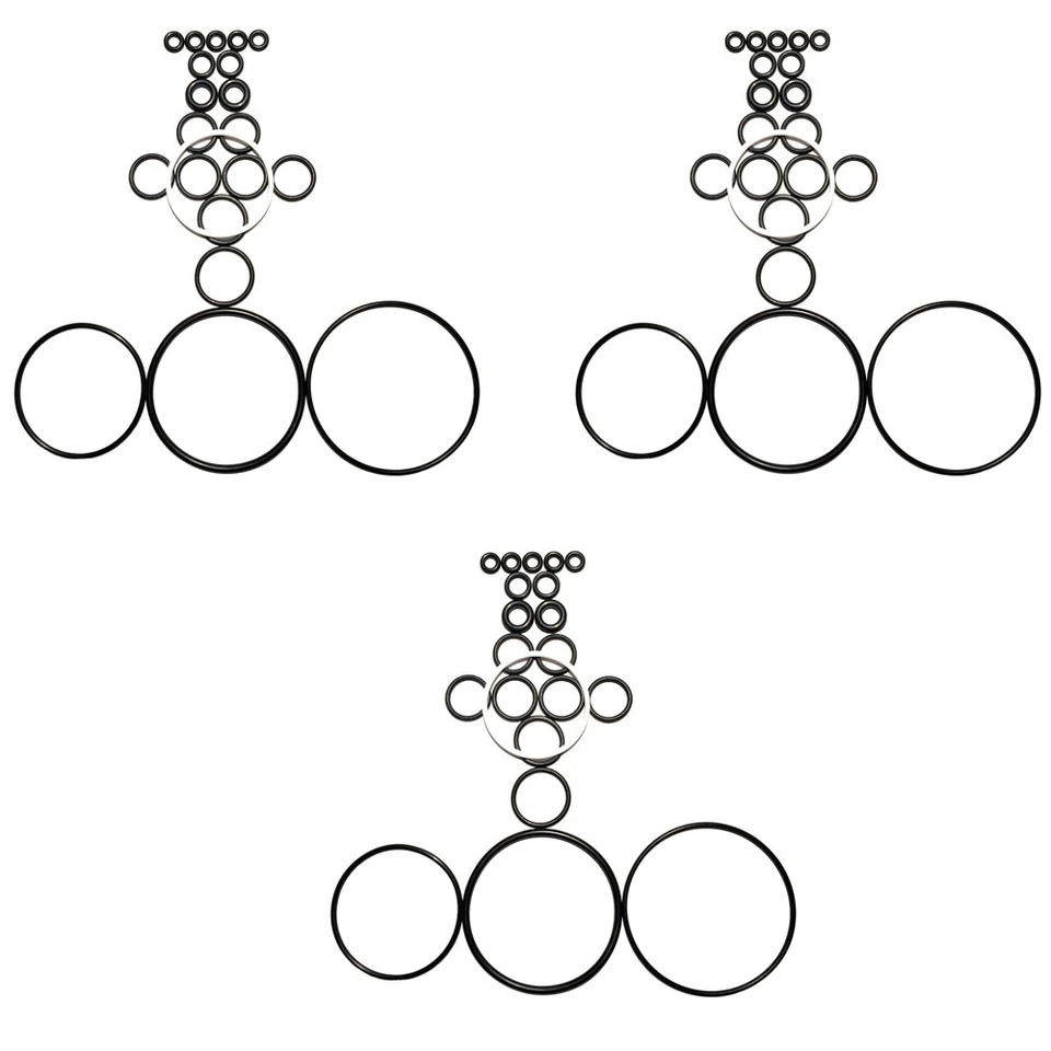 AFTERMARKET PRODUCTS 3 X New Complete O-ring Kits For Graco Fusion Air Purge AP 246355