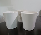 Ceramic Flowerpot Planter Vase House Plant Pot Off White Made in Usa 5 1/2"