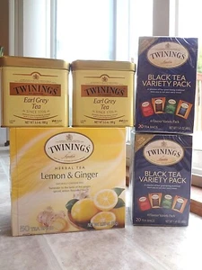 Assorted Twinings Tea Set (New) Free Shipping - Picture 1 of 11