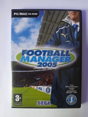 Football Manager 2005 PC CD-ROM Game by SEGA, Sports Genre, PEGI 3 Rating - Image 1 of 3