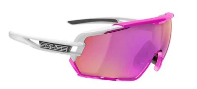 Occhiali da Sole Salice 020 White Violet/Rwp Violet Idro Polarflex Unisex - Imagem 1 de 2