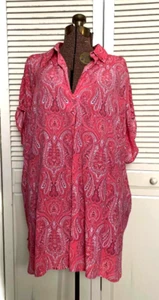 Kim Rodgers Curvy Kurzarmbluse Damen 1X - Neu mit Etikett - Bild 1 von 11