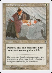 Misfortune's Gain [Portal Three Kingdoms] Magic MTG - Picture 1 of 1