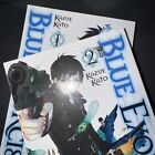 Blue Exorcist Manga Volume 1 And 2 Bundle Lot Kazue Kato Cute Kawaii Manga Books