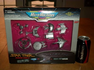 Micro Machines - STAR TREK - TV SERIES # 2, SPACE SHIPS COLLECTIBLE TOYS, VINT - Picture 1 of 12