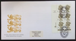 GB QEII 2000 6x1st Millennium Definitives on First Day Cover, London SW1 S/H/S - Picture 1 of 2