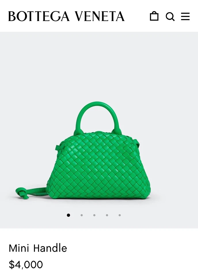 Bottega Veneta Cassette Crossbody Parakeet Leather