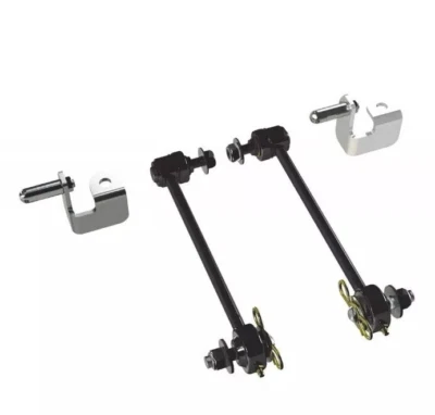 Kit de desconexión rápida de barra estabilizadora delantera Teraflex de 10" elevación de 3-4" para Jeep Wrangler JK Foto 1 de 4