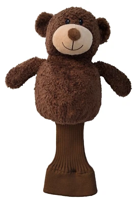 Чехлы на головку клюшки для гольфа коричневый медведь мягкие носки с животными снизу Creative - Изображение 1 из 4