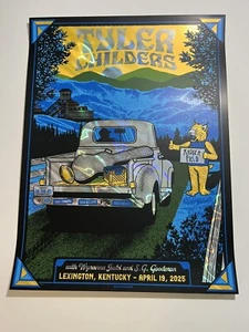Tyler Childers FOIL Poster 4/19/25 Lexington Numbered Kroger Field 39/100 - Picture 1 of 5