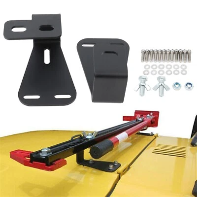 Hi-Lift Jack Holder Hood Mounting Bracket Fit For Jeep Wrangler CJ/YJ/TJ - Image 1 of 4