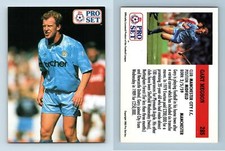 Gary Megson - Manchester City #285 English League 1991-92  Pro Set Trading Card