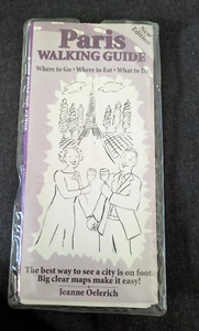 Paris Walking Guide 1997 Jeanne Oelerich - Picture 1 of 4