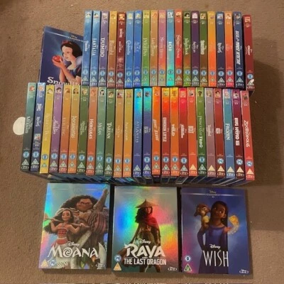 Walt Disney Pixar Classics BLURAY DVD Collection (+ Rare O Ring Covers) Blu Rays - Image 1 of 4